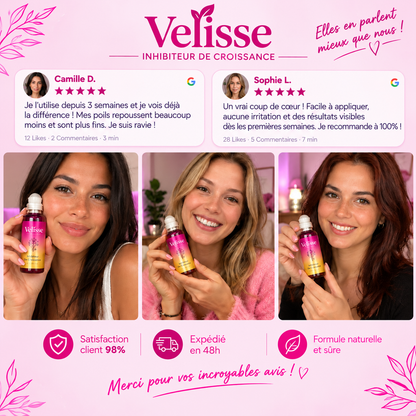Velisse - Sérum Roll-On Anti-Repousse